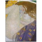 Beige Bilderdepot24 Gustav Klimt Rechteckige Leinwandbilder aus MDF Hochformat 30x40 1-teilig 