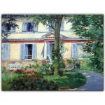 Bunte Landhausstil Bilderdepot24 Édouard Manet Rechteckige Leinwandbilder aus MDF 30x40 1-teilig 