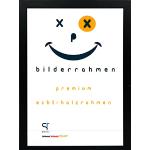 Bilderrahmen 41x41 cm | Quadratisch | in Schwarz | Happy Frame Confetti | Acrylglas | Holzrahmen | Made in Germany