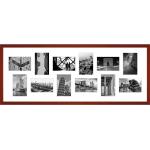 Rote Brayden Studio Collage Bilderrahmen & Galerierahmen aus Holz 9x13 