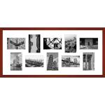 Rote Brayden Studio Collage Bilderrahmen & Galerierahmen aus Holz 10x15 