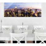 Bilder-Welten XXL Glasbilder mit Skyline-Motiv Querformat 50x125 