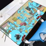 BILIVAN Rick and Morty Mauspad Übergroße Tastatur Anime Esstischunterlage (600 x 300 mm, 15)