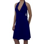 Royalblaue bill, bill & bill Marilyn Monroe Bio Nachhaltige Neckholderkleider aus Jersey für Damen Größe M für den für den Sommer 