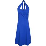 Royalblaue Motiv bill, bill & bill Bio Nachhaltige Neckholderkleider aus Jersey für Damen Größe S 