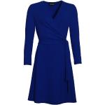 Royalblaue bill, bill & bill Nachhaltige Wickelkleider aus Jersey für Damen Größe M 