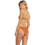 Braune Billabong Sol Searcher Bikinihosen zum Binden ohne Verschluss für Damen Größe L 