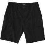 Schwarze Billabong Cargo-Shorts aus Baumwolle für Herren Größe XL 