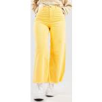 Gelbe Streetwear Billabong Cordhosen aus Baumwolle für Damen Größe XXL 