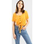 Reduzierte Gelbe Streetwear Billabong T-Shirts für Damen Größe L 