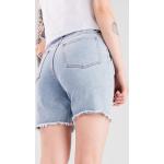 Reduzierte Blaue Streetwear Billabong Jeans-Shorts aus Baumwolle für Damen Größe XXL für den für den Sommer 