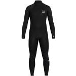 Billabong Mens Intruder 4/3mm Back Zip Wetsuit ABYW100203 - Black Wetsuit Size - XXL - Wetsuit Size - XXL