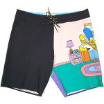 Schwarze Die Simpsons Badeshorts & Boardshorts 