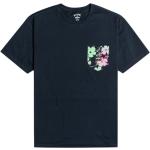 Reduzierte Marineblaue Billabong Shirts mit Tasche aus Baumwolle für Herren Größe M 