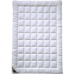 Reduzierte Weiße Karo Billerbeck Microfaser-Bettdecken aus Baumwolle 135x200 