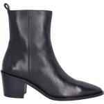 Schwarze Billi Bi High-Heel Stiefel aus Leder für Damen Größe 40 
