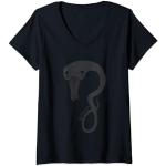 Schwarze Billie Eilish T-Shirts für Damen Größe S 