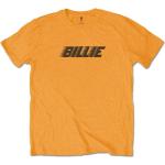 Billie Eilish T-Shirt Racer Logo & Blohsh 2XL Orange
