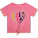 Pinke Pailletten Shirts für Kinder mit Pailletten Größe 116 
