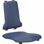 Reduzierte Blaue bimos Bürostühle & Schreibtischstühle aus Kunstleder 