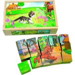 15 Teile Bino Holzpuzzles aus Holz 