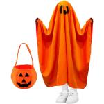 Orange Gespenster-Kostüme für Kinder 