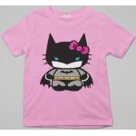 Batman Bio Katzen Shirts für Kinder mit Tiermotiv aus Jersey für Mädchen 