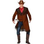 Bunte Motiv Bio Cowboy-Kostüme für Herren Größe XL 