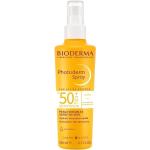 Französische BIODERMA Photoderm Spray Sonnenpflegeprodukte 200 ml für  empfindliche Haut für das Gesicht 
