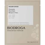 Biodroga Golden Caviar Tuchmasken 16 ml mit Mineralien 