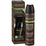 Dunkelbraune Ansatz kaschierende Vegane Auswaschbare Bio Spray Haarfarben 75 ml mit Arganöl braunes Haar 