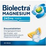 Biolectra Magnesium 243 mg forte Orange Brausetab. 40 St