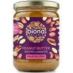 Biona Organic Peanut Butter Smooth 500g