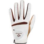 BIONIC Damen Golfhandschuh RelaxGrip Linke Hand Golf Handschuh, weiß/Caramel, mittel