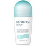 Reduzierte Französische Alkoholfreie Biotherm Deo Pure Roll-On Antitranspirante 75 ml für  empfindliche Haut für Damen 