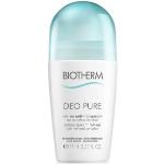Reduzierte Alkoholfreie Biotherm Deo Pure Roll-On Antitranspirante 75 ml für  empfindliche Haut für Damen 