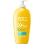 Reduzierte Biotherm Lait Solaire Creme Sonnenschutzmittel 400 ml LSF 50 für das Gesicht für Herren 