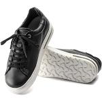 Reduzierte Schwarze Birkenstock Bend Nachhaltige Low Sneaker aus Leder für Damen Größe 42 