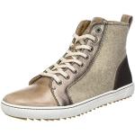 Braune Birkenstock Bartlett Nachhaltige High Top Sneaker & Sneaker Boots aus Leder für Damen Größe 36 