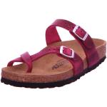 Pinke Birkenstock Mayari Nachhaltige Sandaletten aus Nubukleder Größe 40 