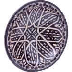 Reduzierte Cobaltblaue Arabische Biscottini Teller 32 cm aus Keramik 