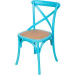 Reduzierte Hellblaue Geflochtene Moderne Biscottini Adirondack Chairs aus Massivholz Breite 0-50cm, Höhe 0-50cm, Tiefe 0-50cm 