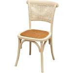 Reduzierte Weiße Shabby Chic Biscottini Holzstühle aus Massivholz Breite 0-50cm, Höhe 0-50cm, Tiefe 0-50cm 
