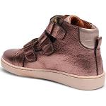 Rosa Bisgaard High Top Sneaker & Sneaker Boots mit Klettverschluss aus Leder atmungsaktiv für Kinder Größe 30 