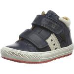 Marineblaue Bisgaard High Top Sneaker & Sneaker Boots mit Klettverschluss aus Leder für Herren Größe 38 