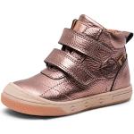 Rosa Bisgaard Tex High Top Sneaker & Sneaker Boots mit Klettverschluss aus Leder atmungsaktiv für Kinder Größe 30 