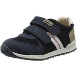 Marineblaue Bisgaard Slip-on Sneaker ohne Verschluss aus Leder für Kinder Größe 22 