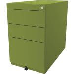 Grüne Bisley Note Standcontainer pulverbeschichtet mit Schublade Breite 50-100cm, Höhe 50-100cm, Tiefe 50-100cm 