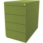 Grüne Bisley Note Standcontainer pulverbeschichtet mit Schublade Breite 50-100cm, Höhe 50-100cm, Tiefe 50-100cm 