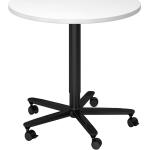 Silberne Runde Runde Tische 80 cm höhenverstellbar Breite 0-50cm, Höhe 0-50cm, Tiefe 0-50cm 